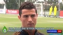 Криштиану Роналду сердится на репортёра 2014