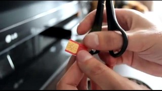 Как быстро обрезать sim-карту до nano-sim для iPhone 5