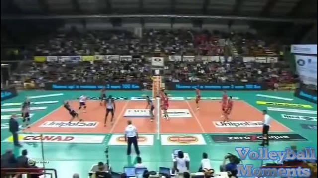 Crazy volleyball attacks