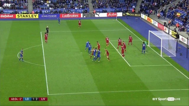 Leicester v Liverpool EPL 23/09/2017