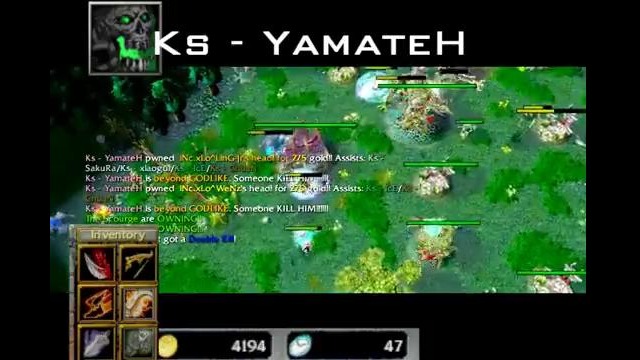 DotA – Kingsurf VS iNc.xLo (YamateH’s Y-God Shadow Fiend Play-Style)