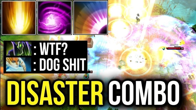 WTF Disaster Cataclysm Combo! 10k Invoker Show by Abed vs Try Hard Trashtalker DOTA