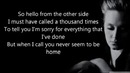 Adele – Hello (Official Lyrics Video) HD
