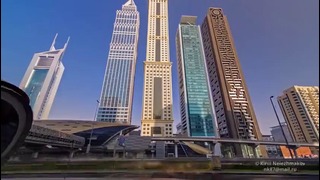 Дубай. Объединенные Арабские Эмираты TimelapseHyperlapse