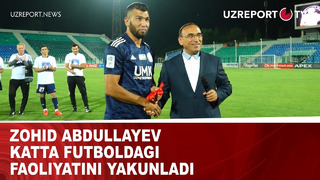 Zohid Abdullayev katta futboldagi faoliyatini yakunladi