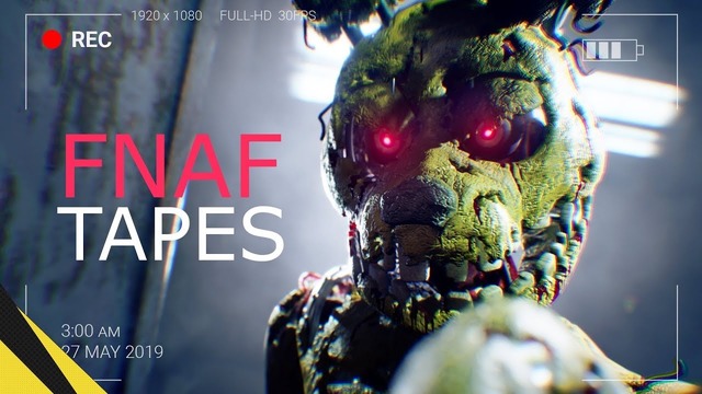 [UE4] FNAF Tapes SpringTrap Escaped! FNAF VR