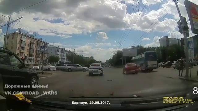 Новая подборка ДТП и аварий от «Дорожные войны» за 30.05.2017