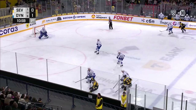 Северсталь – Динамо Москва | КХЛ | Обзор матча за 2025-10-30