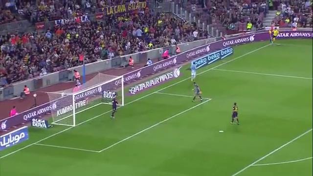 FC Barcelona 3-0 Eibar La Liga 18/10/2014