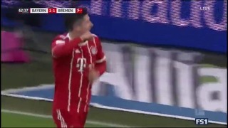 (480) Бавария – Вердер | Немецкая Бундеслига 2017/18 | 19-й тур | Обзор матча