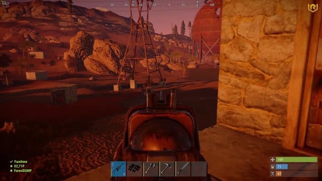 RUST – Воруем ресурсы у кланов! Рейд крыс