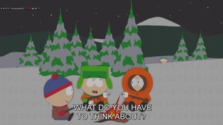 South Park "pooping utside rules"