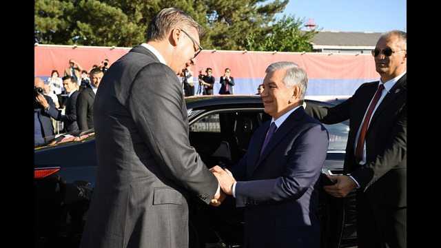 O‘zbekiston Prezidenti rasmiy tashrif bilan Serbiyada