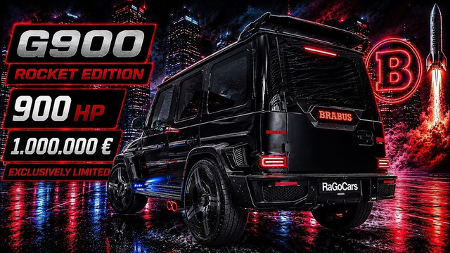 2026 BRABUS 900 ROCKET EDITION – The Ultimate Mercedes-AMG G63 | 900 HP Luxury Super SUV
