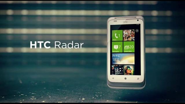 HTC Radar «засветился» в видеоролике