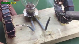 Free energy generator electricity science experiment new technology 2019
