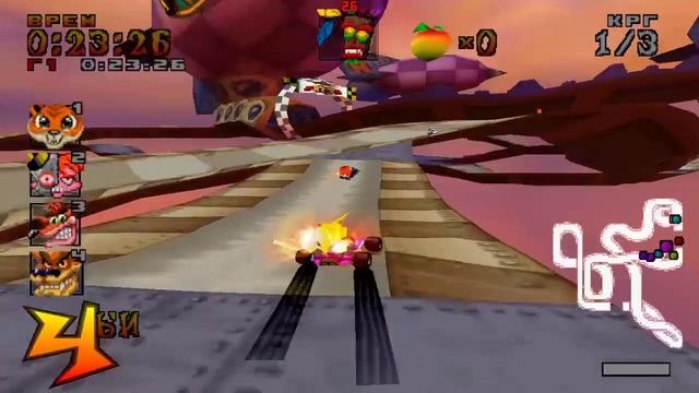 Прохождение PS1: Crash Team Racing – 6 серия Final