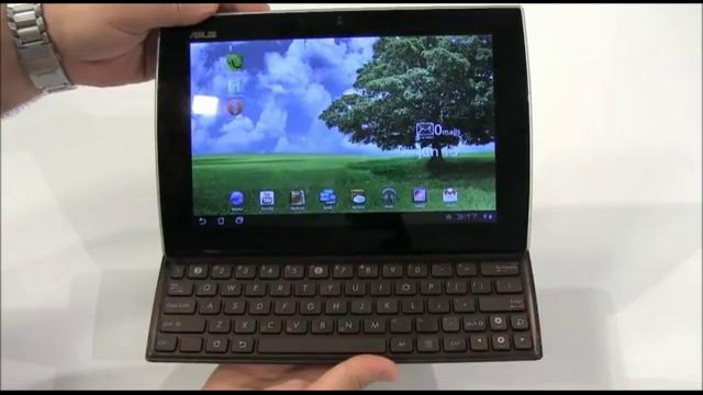 Asus Eee Pad Slider – Android-планшет с клавиатурой