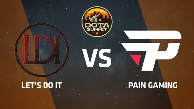 Let’s Do It против Pain Gaming, Первая карта, DOTA Summit 9 LAN-Final