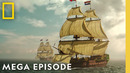 Discovering Long-Lost Pirate Ships | Drain the Oceans MEGA Episode | National Geographic