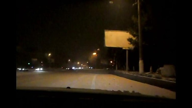 Зимний ночной Ташкент 18.12.12 (01:05ч) (Exclusive)