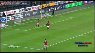 Потрясающий гол Балотелли! Милан 1 – 0 Болонья