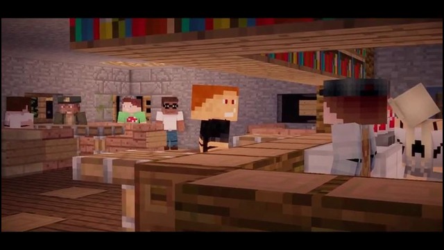 Minecraft сериал – Идеальное ограбление – 3 серия