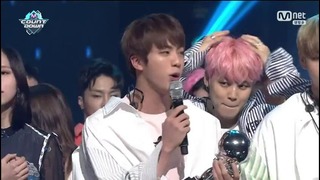 170223 MCountdown – BTS Spring Day 2nd Win