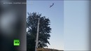Полёт и последствия крушения угнанного в США авиалайнера — видео