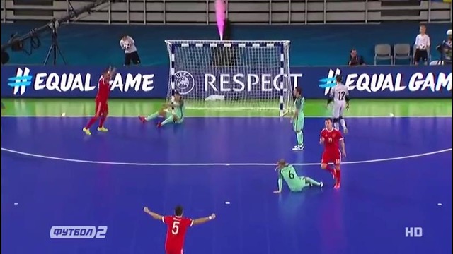 (480) Россия – Португалия | Футзал. ЕВРО-2018 | 1/2 финала | Обзор матча