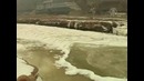 Ледяная сказка на китайском водопаде Хукоу