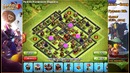 Тх 10 – крутая фарм расстановка clash of clans