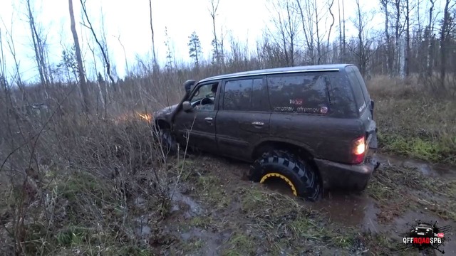 OffroadSPB. TLC80, Defender, Patrol тонут на ковровых болотах