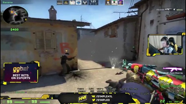 CS:GO Fpl too East for S1MPLE! – PRO Stream Highlights