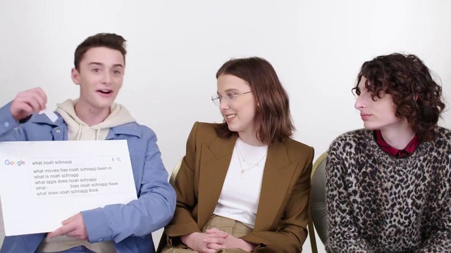 Millie Bobby Brown, Finn Wolfhard & Noah Schnapp Answer the Question