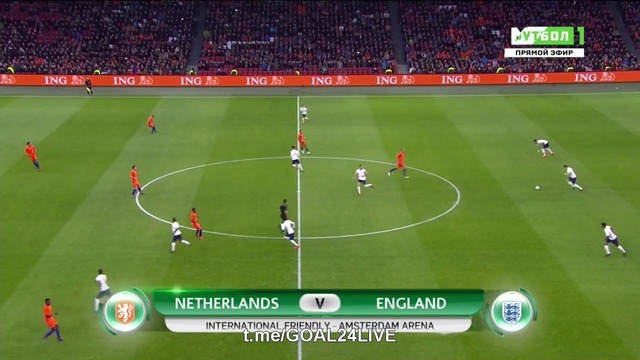 Нидерланды – Англия | товарищеский матч 2018 | обзор матча