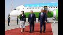 O‘zbekiston Prezidenti Bishkek shahriga keldi
