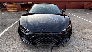 NEW 2024 Audi R8 GT V10 620hp | Exhaust sound, acceleration 0-300km/h and details 4k
