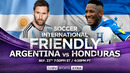 Аргентина – Гондурас | Товарищеские матчи 2022 | Обзор матча