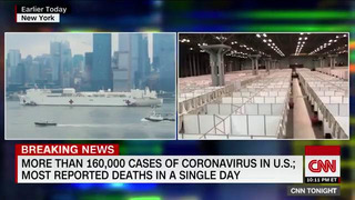 Coronavirus deaths in US top 3,000