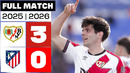 Rayo Vallecano 3 – 0 Atlético de Madrid 2025/26 PARTIDO COMPLETO