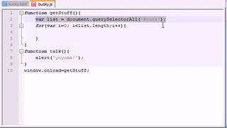 HTML5 Tutorial – 26 – querySelectorAll