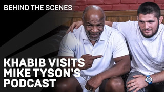 Khabib Nurmagomedov visits Mike Tyson & Henry Cejudo at Hot Boxin’ Podcast