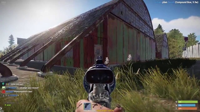 RUST – Антирейд на болоте