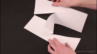 10 удивительных трюков с бумагой