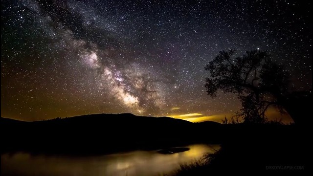 Красивое ночное небо в высоком качестве (Ultra HD)