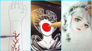 Relaxing Process of creating Art Works! Satisfying Art To Help You Relax #20! Drawing Compilation