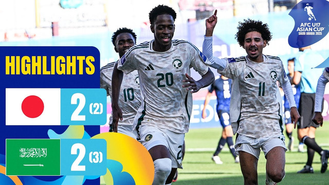 Japan vs. Saudi Arabia | Highlights AFC U17 Asian Cup™ 2025