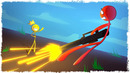Ахаха! улетел как неудачник! stick fight the game