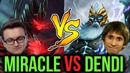 MIRACLE- vs DENDI in Patch 7.13b Pub Game DOTA 2
